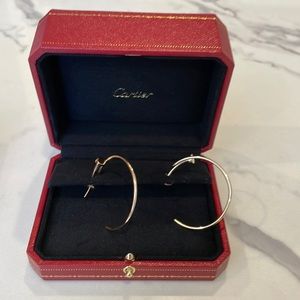 Cartier earring box. Earrings not included